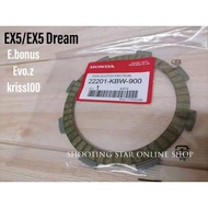 Ex5 /Ex5 dream / Ex5 class /wave100 clutch plate original thailand