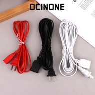 OCINONE Power Extension Cord, 2/3/5m Two-pin AC Power Cord, Copper PVC Wire