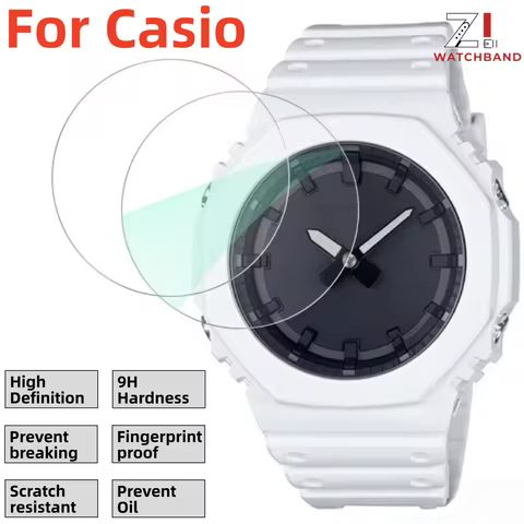 1/2pcs 9H Tempered Glass For Casio for GA-2100 GA-2110 GA-2200 Screen Protector Film Scratch Resista