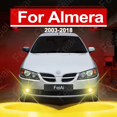 H11 H8 H9 Fog Lights LED Bulb For Nissan Almera N16 G15 Accessories Front Fog Light 2003-2008 2009 2