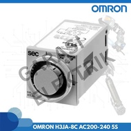 OMRON H3JA-8C AC200-240 5S original delay timer