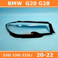 20-23 BMW 3 Series G20 G28 320I 330I 325I G20 Headlamp Shade Lamp Shell