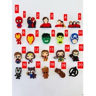 Jibbits Pvc Batman, Avengers , DC Jibbitz Crocs