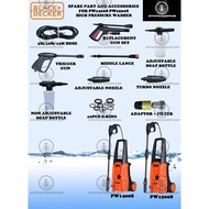 BLACK AND DECKER HIGH PRESSURE WASHER WATERJET PW1400S PW1500S SPARE PART ACCESSORIES HOSE BW13 BW14