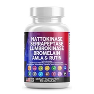 Manufacturers hot nattokinase capsules Spot nattokinase supplement 60 pieces support OEM