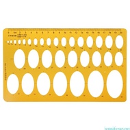 jenniferag.my Ellipse Oval Template Geometry College Math Measuring Tool Stencil Ruler Student