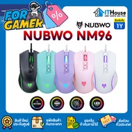 NUBWO NM96 MOUSE NM-96 There Are 7 Buttons Up To 3600 DPI With LED Lights. Warranty 1 Y