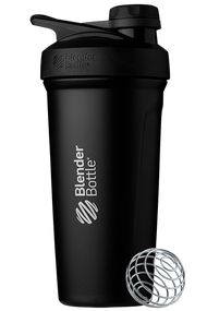 [BlenderBottle] Strada Twist 24oz 不鏽鋼旋蓋式搖搖杯710ml-漆黑