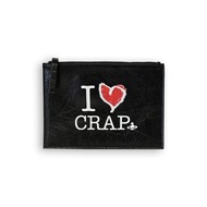 Vivienne Westwood - I LOVE CRAP 系列小手拿包 - 黑色