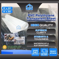 SUNTUF PVC PE Transparent Plastic Sheet Plastic Drop Cloth Canvas Paint Floor Cover Painting Sheet K