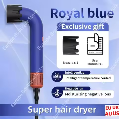 Super hair dryer Hair Salon Electric Wind Blowing Leafless Quick Dryer Negative Ion High Speed Hair 