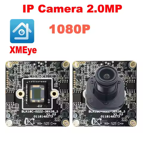 XMEye Camera IP Module 2.0MP 1080P Hi3516 Surveillance Security Camera Main Board IP Cam Motion Alar