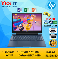 HP Victus 15-fb3148AX Gaming Laptop (15.6" FHD AMD R7 7745HS 16GB 512GB SSD RTX4050 Win11) LAPTOP