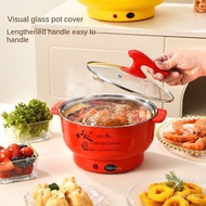 Multi-Functional Electric Cooker Stainless Steel Electric Cooker Noodle Cooker Takeaway Hot Pot Ingredients Supermarket