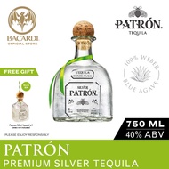 Patron Silver/ Reposado/ Anejo Tequila - 750ml / 75cl, 40% ABV - Spirit Distilled and Aged in Handma