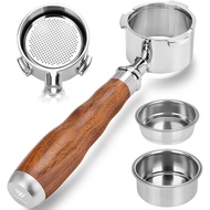 Penapis Portabel Tanpa Dasar 51mm 3 Telinga dengan 2 Bakul Penapis (Tembakan Tunggal+Dua), Penapis P