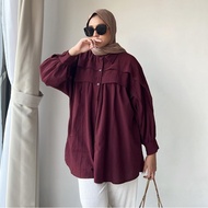 KEMEJA Megan LINEN SHIRT // LINEN SHIRT // OVERSIZE SHIRT // LINEN SHIRT