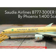 Saudia Airlines B777-300ER HZ-AK44 By Phoenix 1:400 Scale