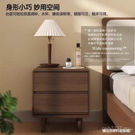 Solid Wood 2024 Log Bedside Table New Style Nordic Modern Bedside Bedroom Full Style Small Storage H