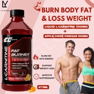 [Ready Stock] EC Apple Cider Vinegar L Carnitine Belly Fat Burner - Slimming Weight Loss Supplement