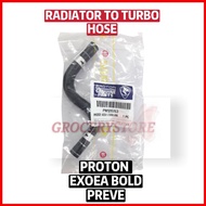 Radiator To Turbo Hose ORIGINAL Proton Exora Turbo Bold Preve Radiator Water Hose PW920763 PW920735