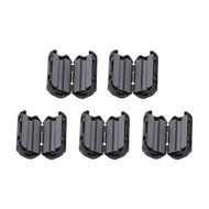 DEMNM. 5X3.5/5/7/9/13mm Toroidal Core Ferrite Bead Clip Choke RFI Noise Filter Clip