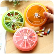 Outdoor Travel Pill Portable Pillbox Medicine Box Pill Dispenser Vitamin Holder Cute Candy Storage Cases
