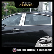 Window Lining Chrome + Door Pillar Chrome For Honda HRV / VEZEL (2015-2021) 1st Gen [CAR MALL] Car A