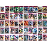 Ganbaride Cards S4 (002-057) Kamen Rider Wizard / Kabuto / OOO / Agito / Ryuki / 555 Faiz / Hibiki / Den-O / Decade