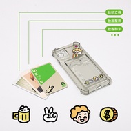 Soft Card Holder Cute cartoon character Case OPPO a60 Reno 11f Realme c55 c63 12pro plus note 50 C51