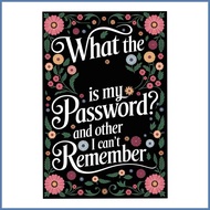 Password Books for Seniors Funny Website Management Supplies Email Address Organizer Book for Women 