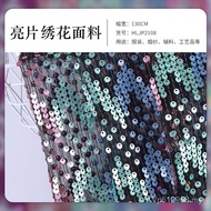 Sequin Embroidery Fabric - Perfect for Crafting XLQZ Cheongsam