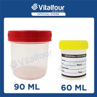 Urine Container Urin Botol ( 60ml /90ml)