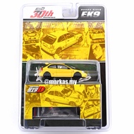 (BLISTER) HOBBY JAPAN 1/64 HJDM007 HONDA CIVIC (EK9) TODOJUKU / INITIAL D TOMOYUKI TACHI VS TAKUMI F