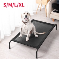 Breathable Mesh Elevated Dog Pet Bed Steel Frame House Pet Camping  Elevated Hammock Washable Sleeping Bed House for Cat and Dog Anti Skin Disease Cat Nest Dog Nest Pet House