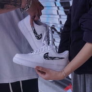 【爆款🔥現貨】Nike Air Force 1 猛毒 液態金屬黑 毒液 液態黑 女鞋 IF1686-101