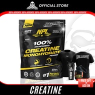 NPL 100% Creatine Monohydrate Mikronisasi Kreatin Tulen Halal (150g/500g)