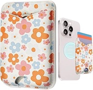 for MagSafe Wallet, Magnetic Wallet for iPhone with Strong 3800Gs Magnets, Slim PU Leather Magnetic