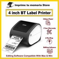 AIMO D520 4 Inch Shipping Label Thermal Printing No Need Ink USB & Bluetooth Connect With Computer P