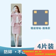 Soft Mirror Wall Self-Adhesive HD Full-Length Mirror Bathroom Bedroom Mirror Stickers Dressing Makeup Mirror Stickers Pu