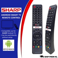 [ SHARP ] Compatible for Sharp Android TV Remote Control (GB326WJSA)