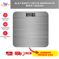 TaffWare Timbangan Badan Digital Murah Digital Scale Tempered Glass Max 180kg