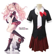 Dangan Ronpa Wheel Dance & Enoshima Cosplay Costume Set