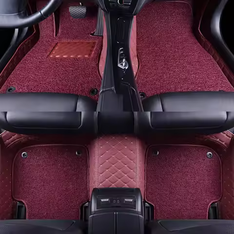 Double Layer Car Floor Mat For Nissan Sunny Nissan Almera Nissan X-Trail Nissan Rogue Nissan Sentra 