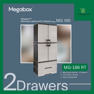 Megabox Cabinet Wardrobe Storage Drawer with 1 or 2 drawers drawer - Megabox MG186 MG187