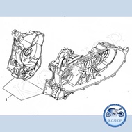 Crankshaft Set Left Side Crankcase + Right XMAX 300 2017-2025 Genuine YAMAHA 1 B74-E5150-01