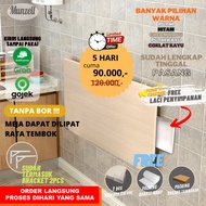 Wall-mounted folding table wfh table/ laptop table/ study table/ work table/ children's study table/