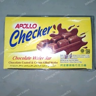 Apollo Checker Chocolate wafer bar 24x18gr