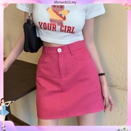 [Ready Stock] Good Quality 68 Brand 68牌子 Skirt with Pant 裤裙 Elastic Waistband 塑胶裤头 前裙后裙 S 6307