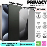 HONOR X6C /X6B /X6A /X6 ANTI-SPY PRIVACY TEMPERED GLASS
